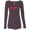 NL6731 Next Level Ladies' Triblend LS Scoop