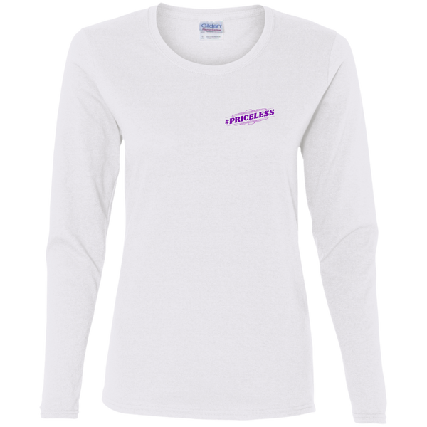 G540L Gildan Ladies' Cotton LS T-Shirt